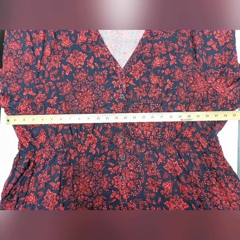 Torrid Midi Challis Shirt Dress size 5X - Picture 9 of 13